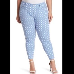 Tommy Bahama Catiline Caning Ankle Vacation Resort Beach Jeans‎ Pants Womens 33